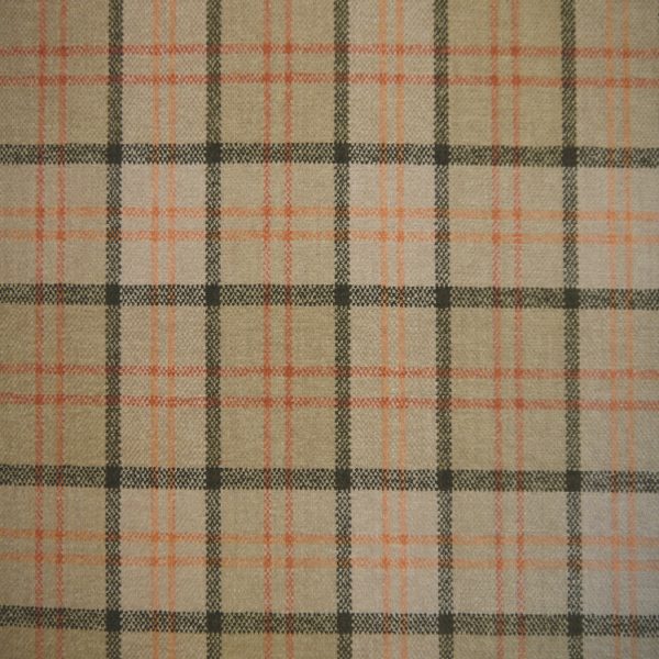 Lana Plaid Fabric Col Dune